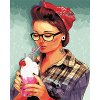 AS0426 Забарвлення за цифрами Коктейль ArtStory AS0426 Забарвлення за цифрами Коктейль ArtStory