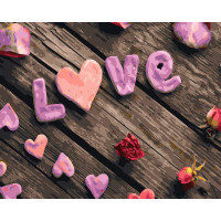 BK-GX23116 Картина розмальовка Любов (Без коробки)