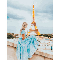 BK-GX25691 Картина за номерами Романтичний Париж