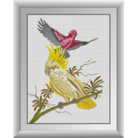Алмазна вишивкаDream Art Пара какаду (DA-30937, Без підрамника)