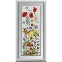 Алмазна мозаїка Dream Art Польові квіти (панель) (DA-31002, Без підрамника)