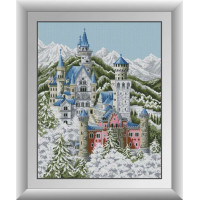 Алмазна вишивкаDream Art Зимовий Нойшванштайн (DA-31041, Без підрамника) Алмазна вишивкаDream Art Зимовий Нойшванштайн (DA-31041, Без підрамника)