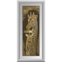 Алмазна вишивка Dream Art Жирафи (DA-31042, Без підрамника)