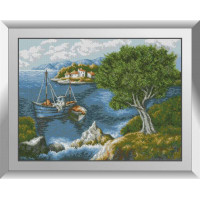 Алмазна техніка Dream Art Морське місто (DA-31239, Без підрамника) Алмазна техніка Dream Art Морське місто (DA-31239, Без підрамника)