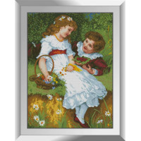 Картина алмазна вишивка Dream Art Невинність (DA-31431, Без підрамника)