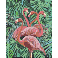 0014Т1 Картина за номерами Фламінго (Без коробки) Bambino 0014Т1 Картина за номерами Фламінго (Без коробки) Bambino