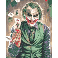 0025Л1 Картина за номерами Джокер (Без коробки) Bambino 0025Л1 Картина за номерами Джокер (Без коробки) Bambino