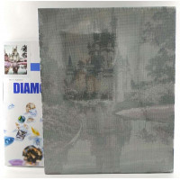 Картина вишивка алмазна My Art Ніжний букет у вазі (TN652, На підрамнику)