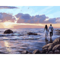 VP1384 Картина за номерами Історія кохання Babylon