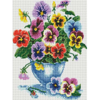 Картина із мозаїки ColorArt Братчики у вазі (CLR-ST409, Без підрамника)