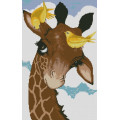 Мозаїка алмазна Dream Art Жирафчик з пташками (37 х 59 см) (DA-31544, Без підрамника)