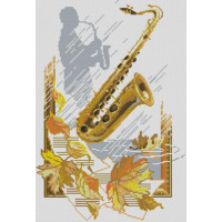 Картина алмазами Dream Art Осіння мелодія (34 х 49 см) (DA-31697, Без підрамника)