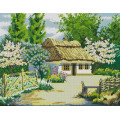 Алмазна картина Dream Art Будиночок (39 х 50 см) (DA-31757, Без підрамника)