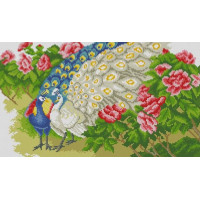 Набір алмазної вишивки Dream Art Пара павичів (29 х 50 см) (DA-31779, Без підрамника) Набір алмазної вишивки Dream Art Пара павичів (29 х 50 см) (DA-31779, Без підрамника)