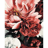 BK-GX45094 Розмальовка по номерах Тендітні півоніїRainbow Art BK-GX45094 Розмальовка по номерах Тендітні півоніїRainbow Art