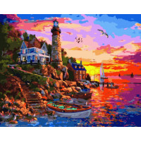 BK-GX45106 Картина за номерами МаякRainbow Art BK-GX45106 Картина за номерами МаякRainbow Art