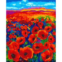 BK-GX45138 Картина за номерами Макове полеRainbow Art BK-GX45138 Картина за номерами Макове полеRainbow Art