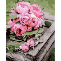 BK-GX45480 Картина за номерами Букет півонійRainbow Art BK-GX45480 Картина за номерами Букет півонійRainbow Art