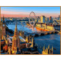 Уцінка NB1089R Картина за номерами Лондон вид на темзуBabylon