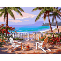 VP009 Картина за номерами Пляж Анатолії Babylon VP009 Картина за номерами Пляж Анатолії Babylon