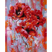 VP569 Картина за номерами Ніжні маки Babylon VP569 Картина за номерами Ніжні маки Babylon
