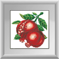 Набір вишивка алмазна Dream Art Гранат (повна зашивка, квадратне каміння) (DA-30267, Без підрамника) Набір вишивка алмазна Dream Art Гранат (повна зашивка, квадратне каміння) (DA-30267, Без підрамника)