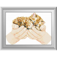 Картина із мозаїки Dream Art Кошеня в руках (DA-30004, Без підрамника) Картина із мозаїки Dream Art Кошеня в руках (DA-30004, Без підрамника)