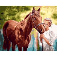 W4365 Картина за номерами Краса та ніжність W4365 Картина за номерами Краса та ніжність