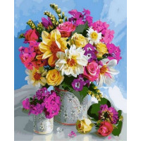 VP804 Забарвлення за номерами Казковий букет Babylon VP804 Забарвлення за номерами Казковий букет Babylon