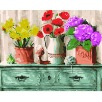 AS0014 Забарвлення за цифрами Домашній затишок ArtStory AS0014 Забарвлення за цифрами Домашній затишок ArtStory