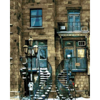 AS0143 Картина розмальовка Старовинний будинок ArtStory AS0143 Картина розмальовка Старовинний будинок ArtStory