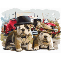 AS0219 Картина розмальовка Елегантна парочка (Без коробки) ArtStory AS0219 Картина розмальовка Елегантна парочка (Без коробки) ArtStory