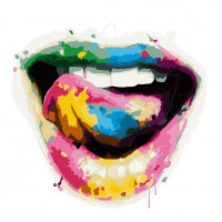 AS0235 Картина розмальовка Грайлива посмішка (Без коробки) ArtStory AS0235 Картина розмальовка Грайлива посмішка (Без коробки) ArtStory