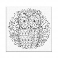AR11 Картина розмальовка Совушка (Без коробки) ArtStory AR11 Картина розмальовка Совушка (Без коробки) ArtStory