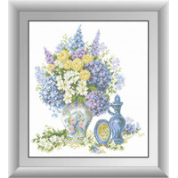 Набір вишивка алмазна Dream Art Фіолетовий букет (DA-30569, Без підрамника)