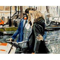 AS0285 Малювання за цифрами Побачення на набережній ArtStory AS0285 Малювання за цифрами Побачення на набережній ArtStory