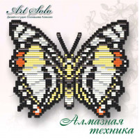 Алмазна вишивка Art Solo Благородний харакс (БАТ13) 14,5 х 12 см (Без підрамника)