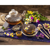 VP1136 Картина за номерами Чай із квітковим медом Babylon VP1136 Картина за номерами Чай із квітковим медом Babylon