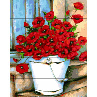 RA-AS0114 Картина за номерами по дереву Макі Rainbow Art