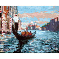 BK-GX9107 Картина за номерами Венеціанська гондола BK-GX9107 Картина за номерами Венеціанська гондола