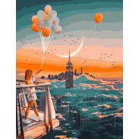 BK-GX34379 Картина за номерами Політ мрії