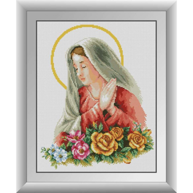 Набір вишивка алмазна Dream Art Пресвята Діва Марія (DA-30789, Без підрамника)