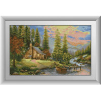 Алмазна вишивкаDream Art Гірський краєвид (DA-30990, Без підрамника) Алмазна вишивкаDream Art Гірський краєвид (DA-30990, Без підрамника)