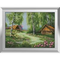 Картина із мозаїки Dream Art Весняні будиночки (DA-31213, Без підрамника) Картина із мозаїки Dream Art Весняні будиночки (DA-31213, Без підрамника)