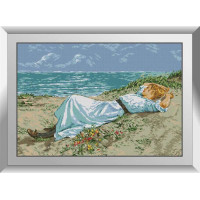 Діамантова мозаїка Dream Art Відпочинок на березі (DA-31316, Без підрамника)