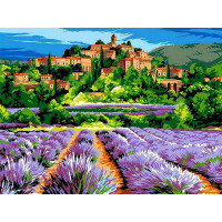 VK260 Картини за номерами Поле лаванди Babylon