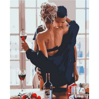 VP1335 Картина за номерами Пристрасний ранок Babylon