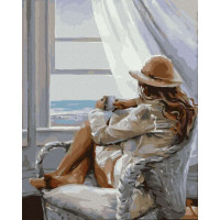 BK-GX38174 Картини за номерами Наодинці з собою