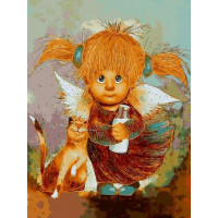 VK285 Полотно для малювання Молоко для підлизу Babylon VK285 Полотно для малювання Молоко для підлизу Babylon