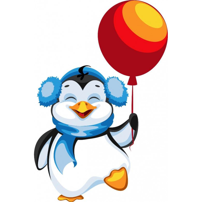 ASK040 Картина за номерами Пінгвіня ArtStory